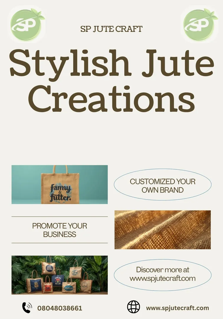 How Customized Jute Bags Help Businesses Build a Sustainable Brand Identity