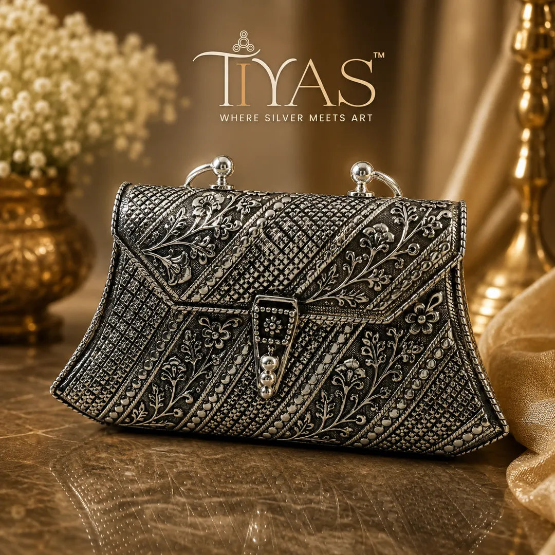 Silver purse clutch manufacturer jaipur
