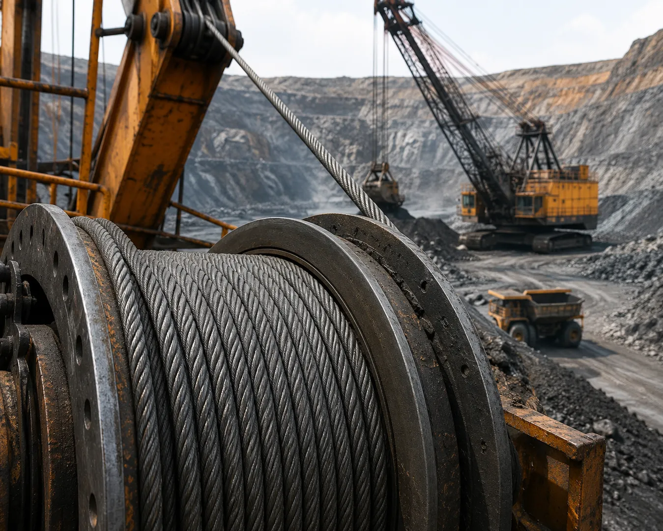 Mining Steel Wire Rope for Demanding Operations