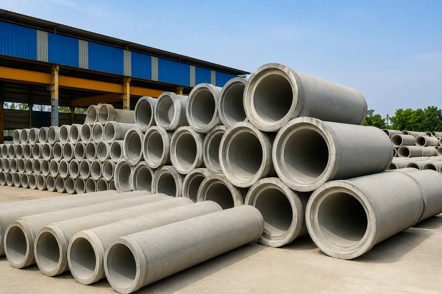 How RCC Pipe Manufacturers in Nagpur Support Reliable Drainage Infrastructure