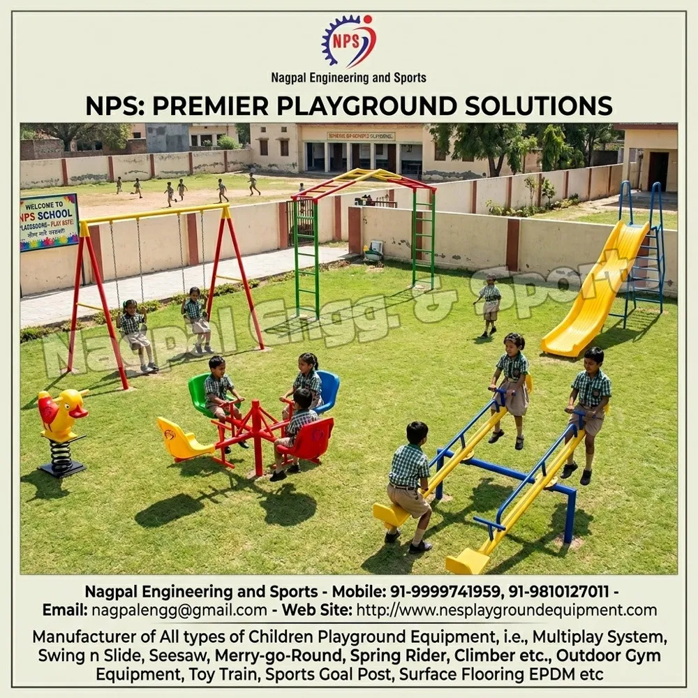 Playground Equipment for RWA Societies and Residential Parks