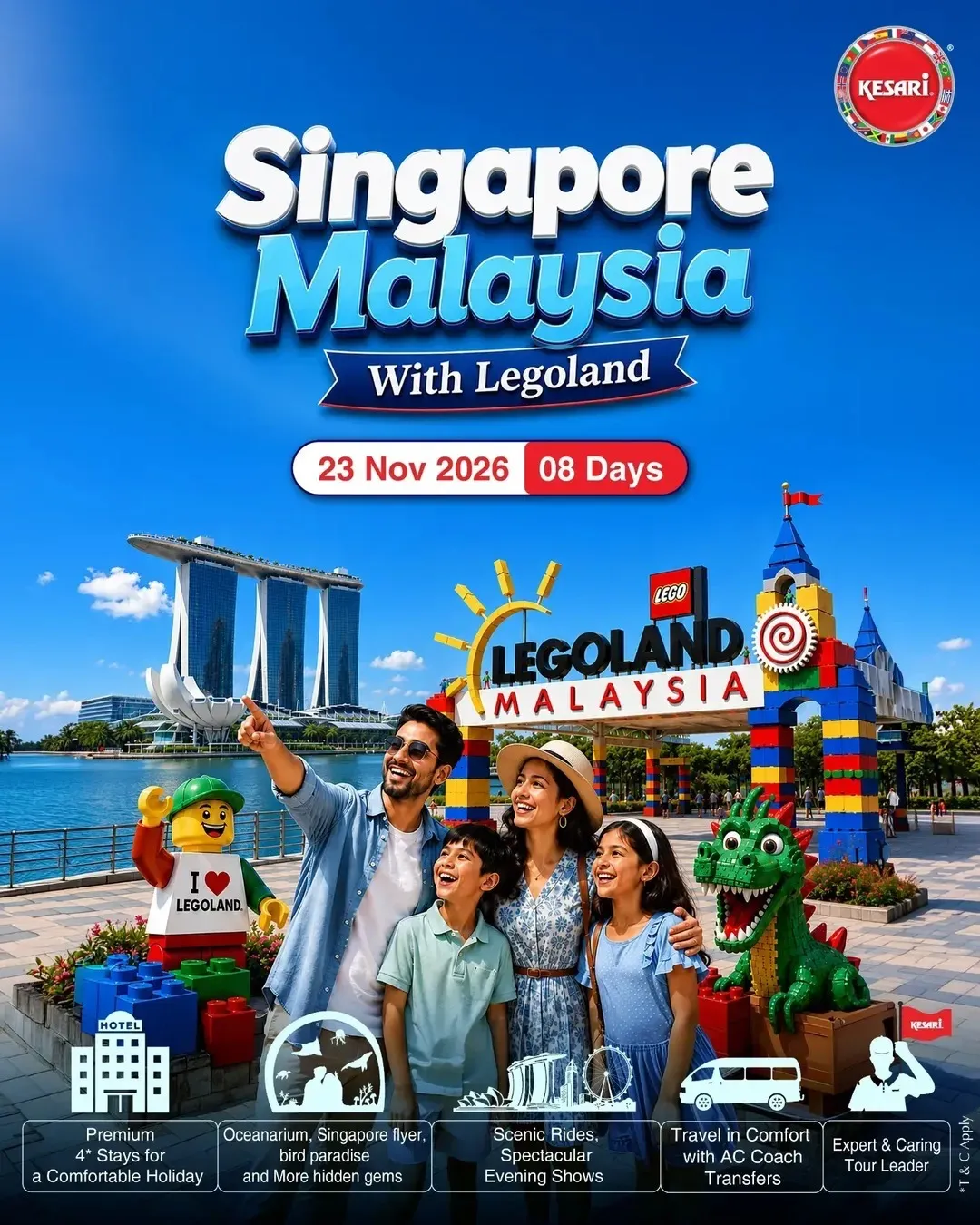 Singapore Malaysia With Legoland
