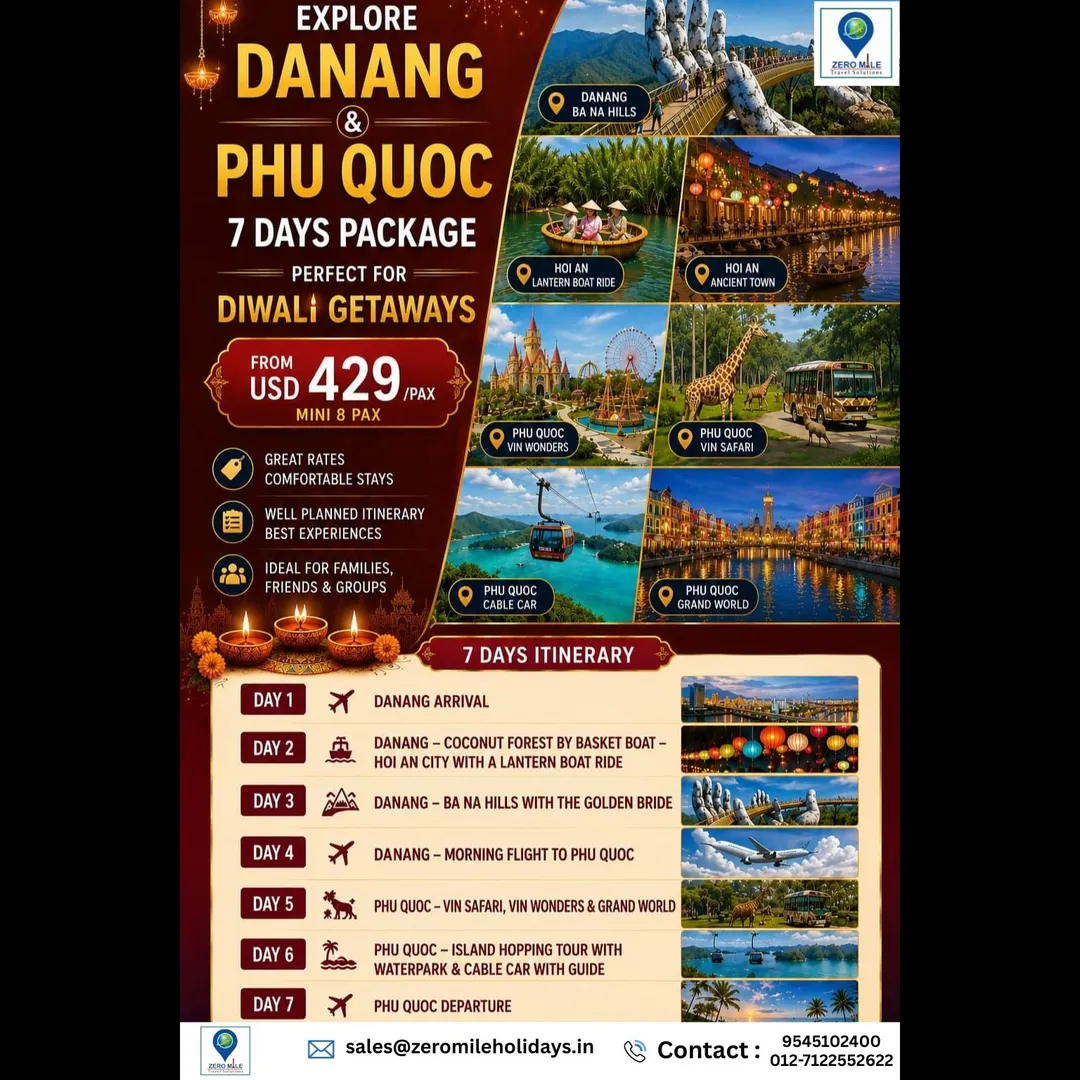 From Golden Bridges To Tropical Beaches - Your Diwali Awaits!
