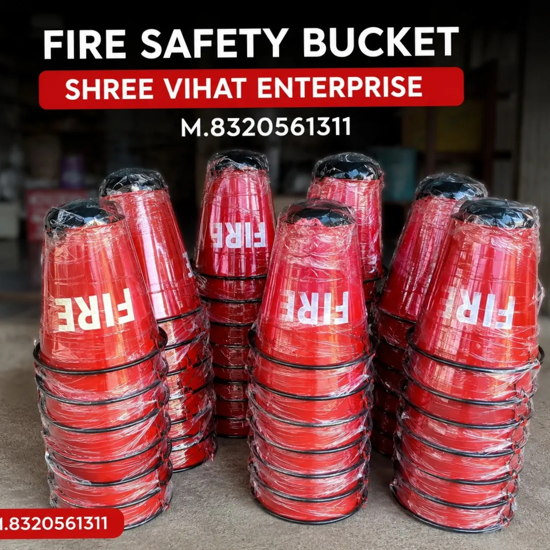 fire safety bucket