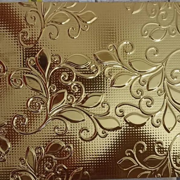 KAG TILES, 2×1 wall tiles golden, HI TECH CERAMIC & CO.