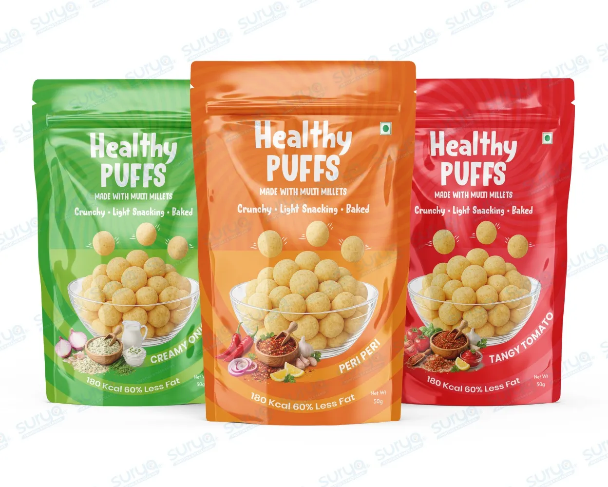 Snacks Standup Pouch Printing Services in Gandhipuram, Coimbatore