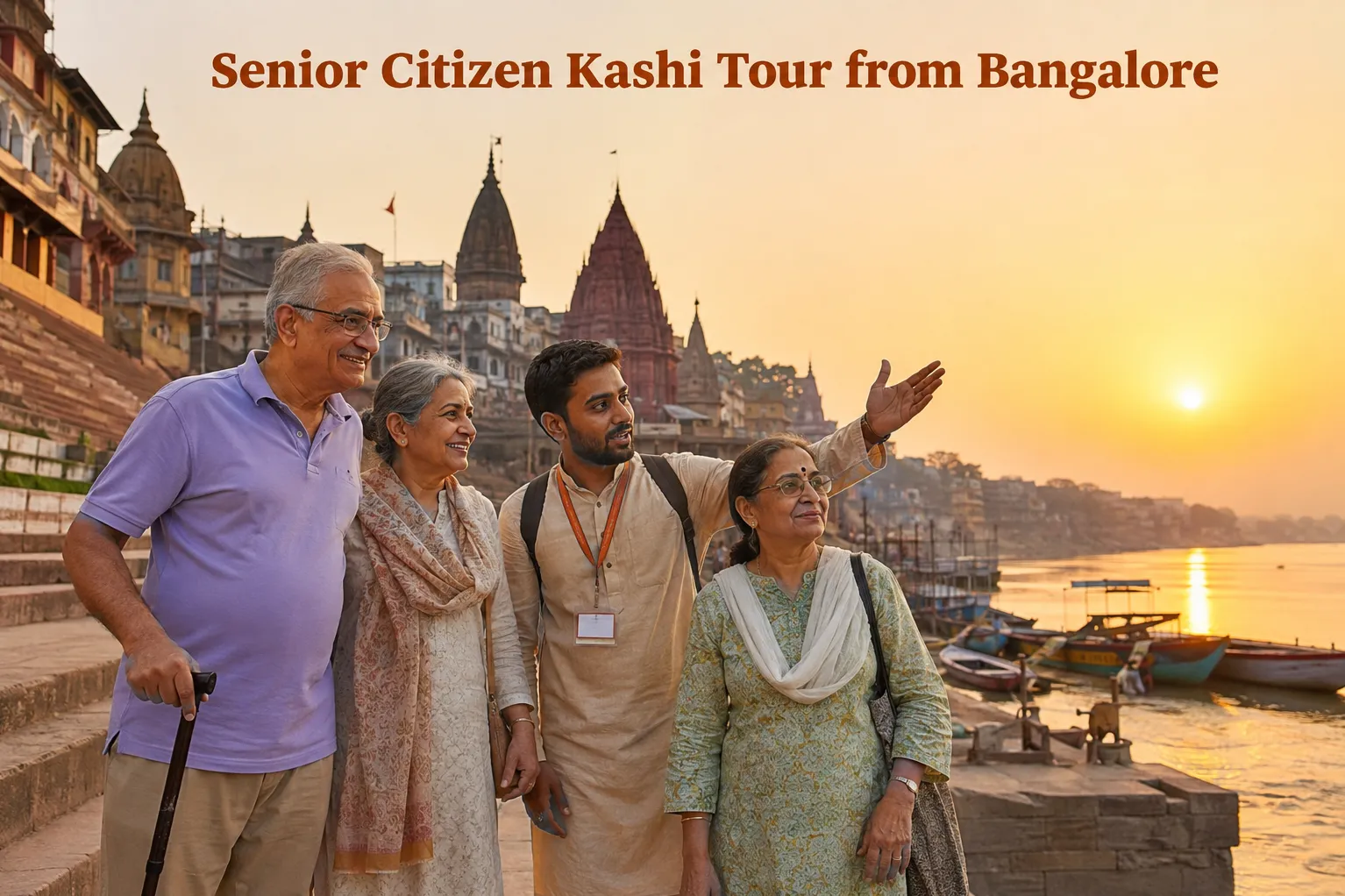 Senior Citizen Kashi Tour Guide for Safer and Easier Travel