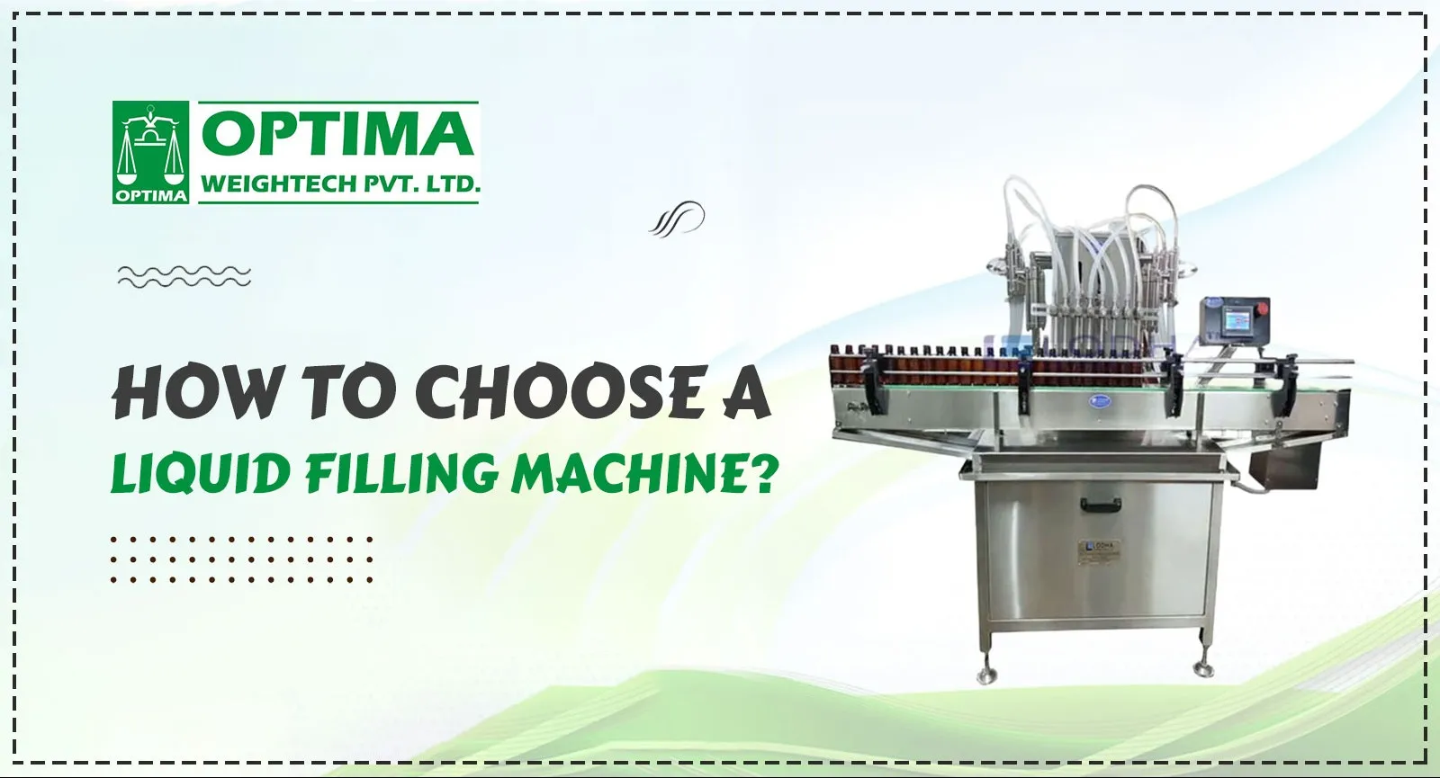Liquid Filling Machine Manufacturer & Exporter in India | Optima Weightech