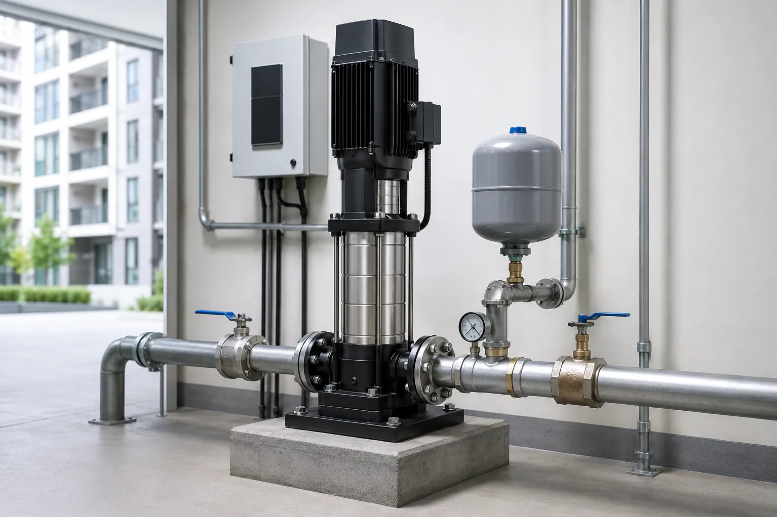 What to Look for in a Booster Pump for Residential and Commercial Buildings