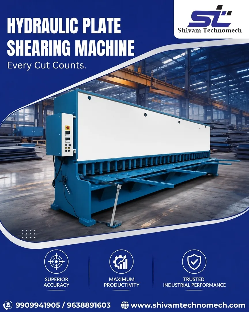 Hydraulic Plate Shearing Machine for Precise Metal Cutting