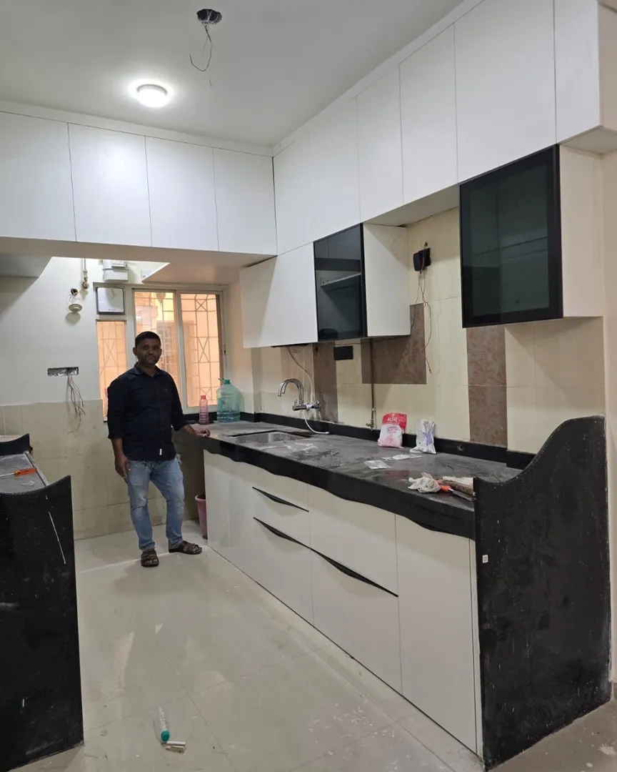 Premium Modular Kitchen Installation Completed in Wakad, Pune! ✨