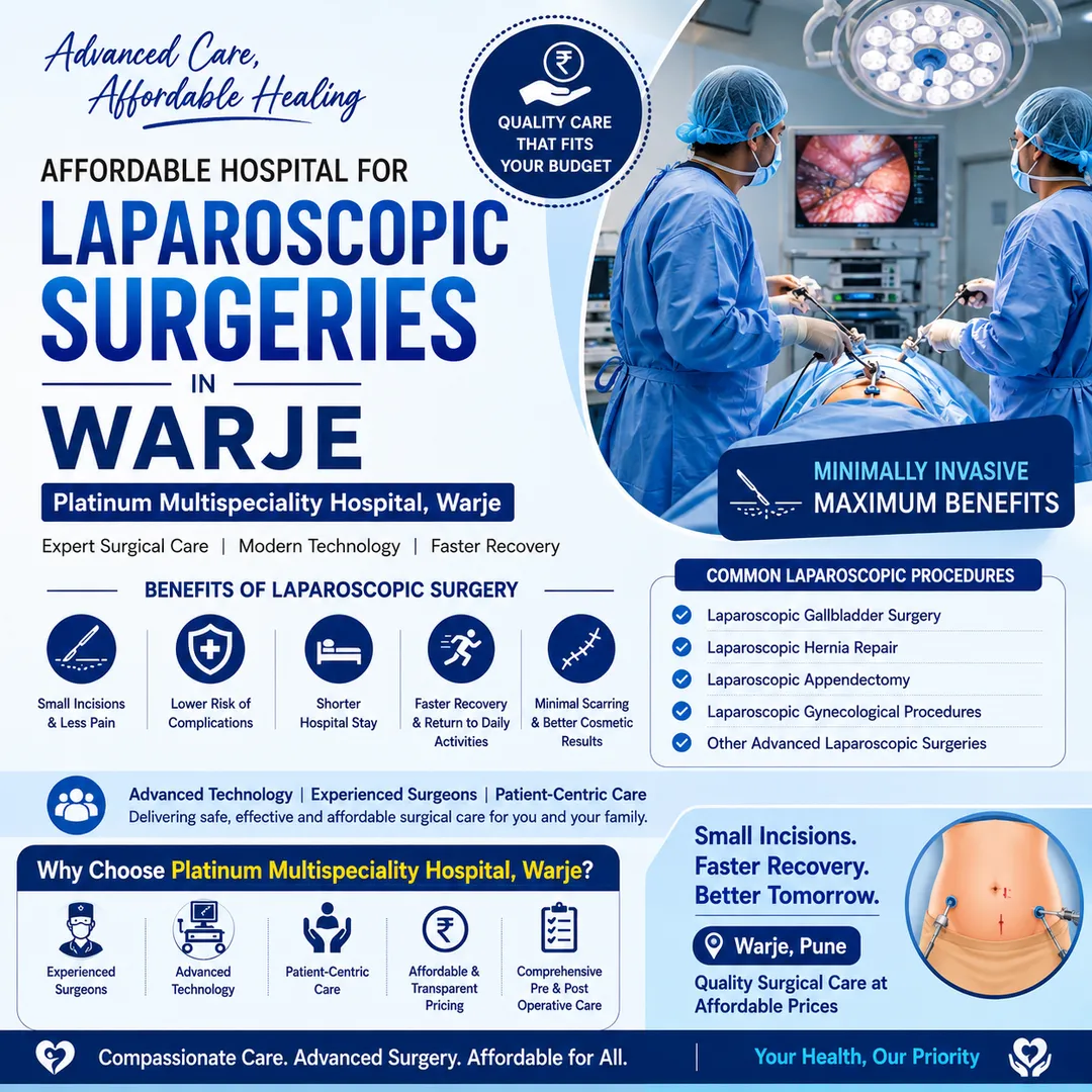 Affordable Hospital for Laparoscopic Surgeries in Warje