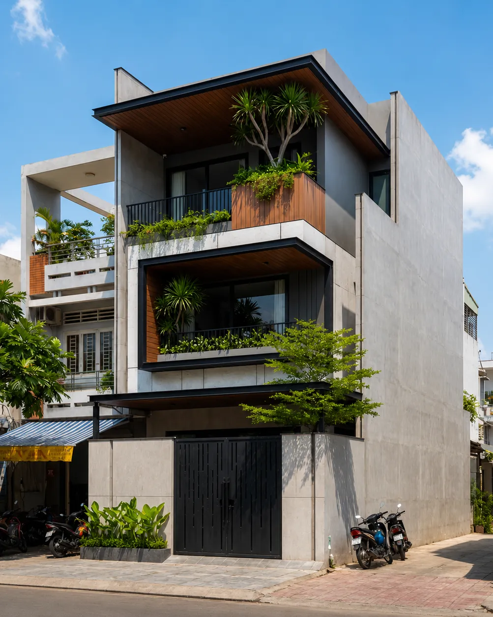 Modern Luxury Villa Elevation Design
