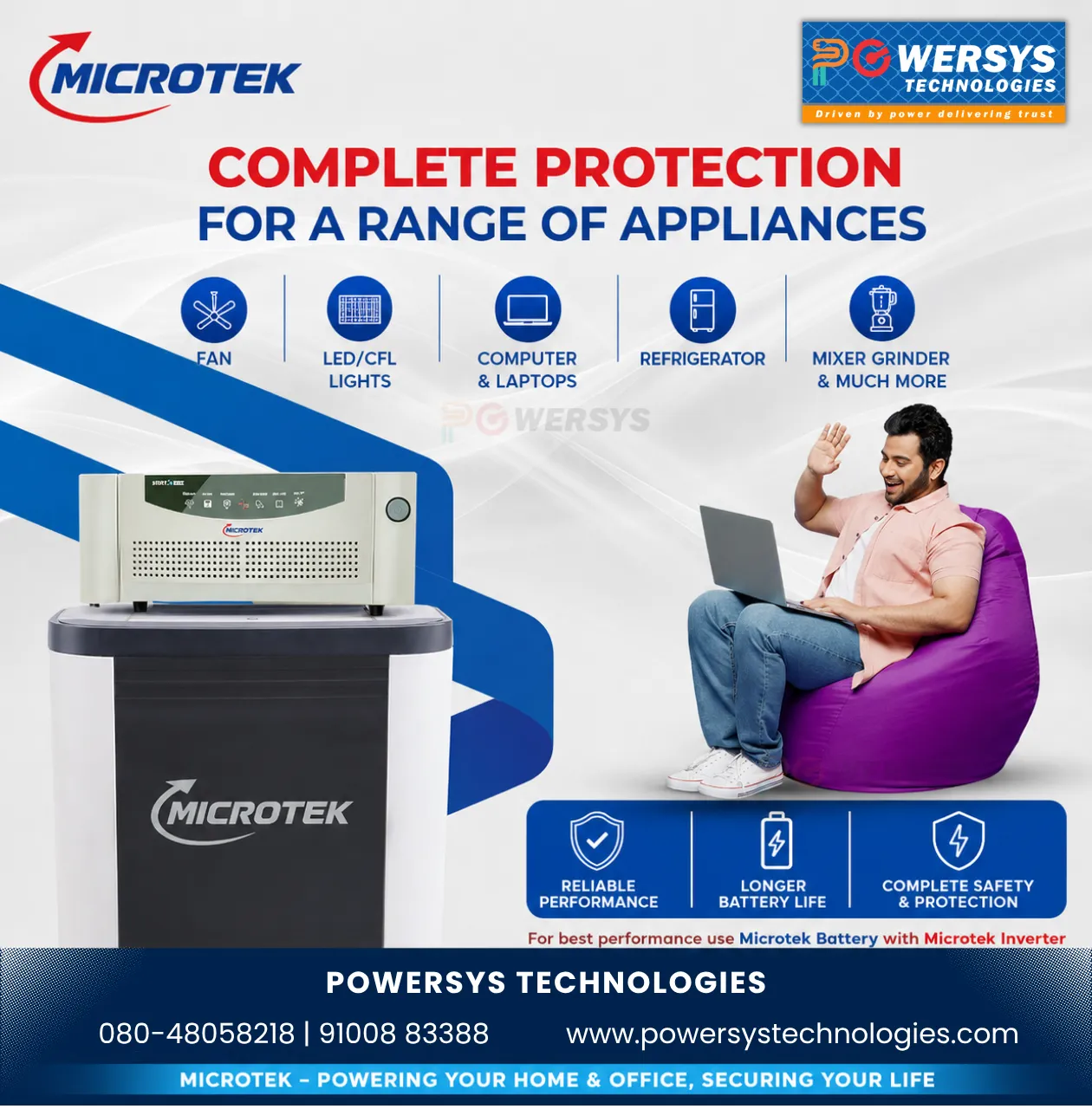 Home Inverters and Batteries