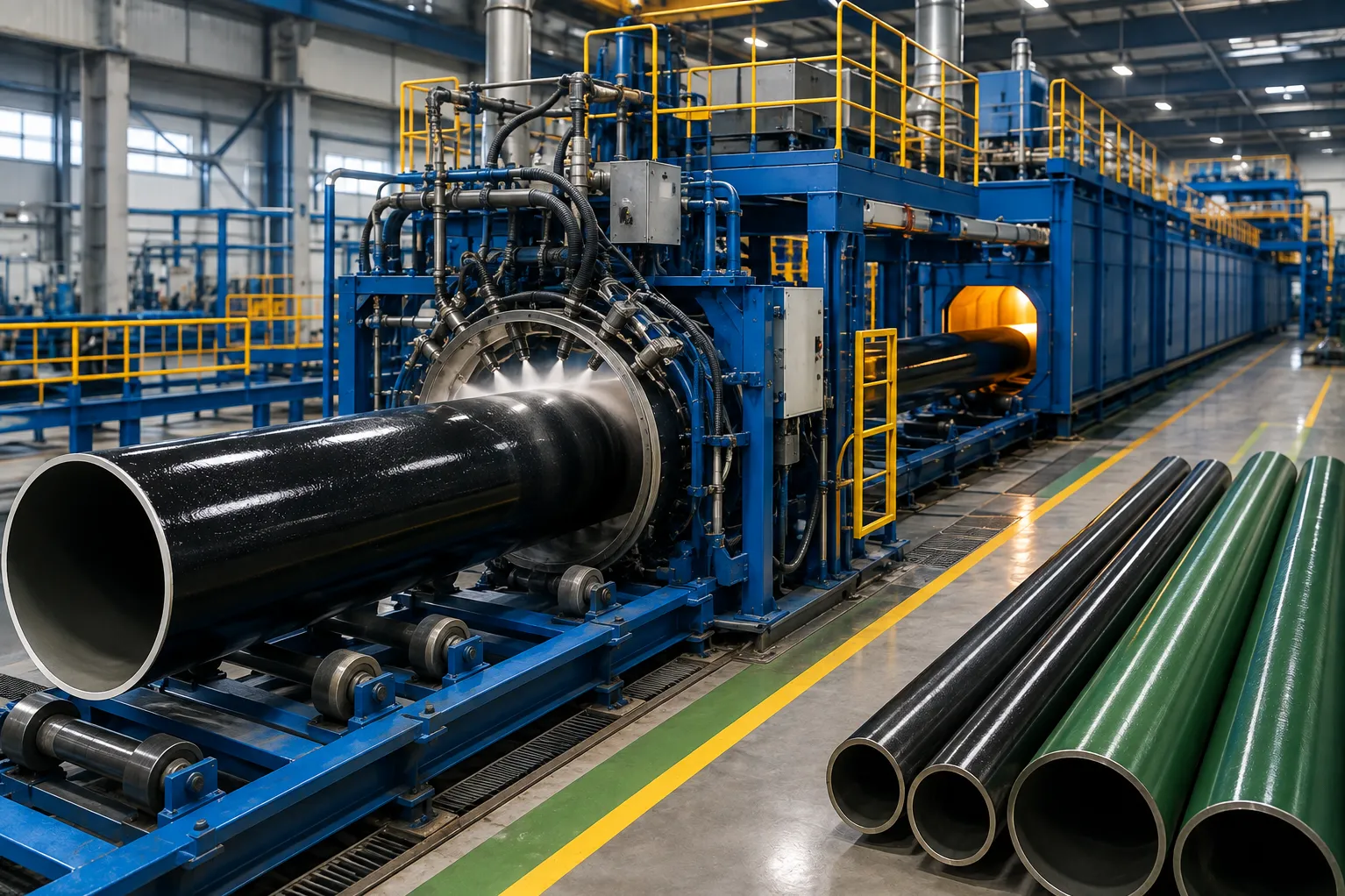 Tube Coating Plant for Long-Lasting Pipe Protection