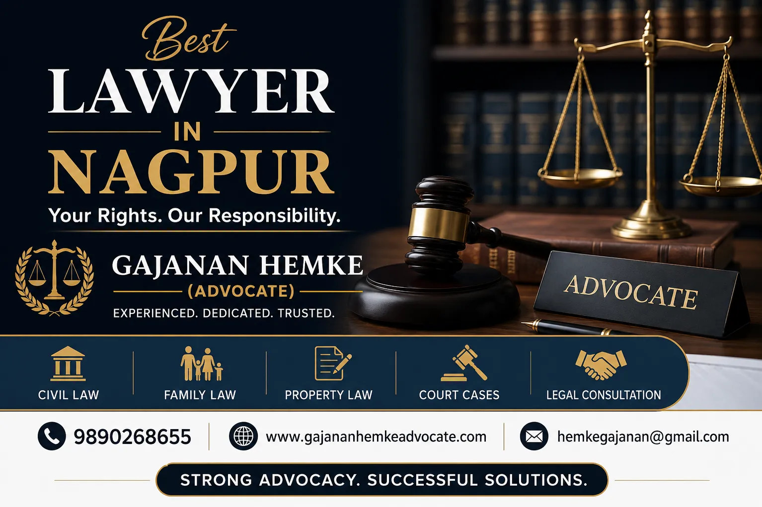 Best Lawyer in Nagpur – Gajanan Hemke (Advocate)