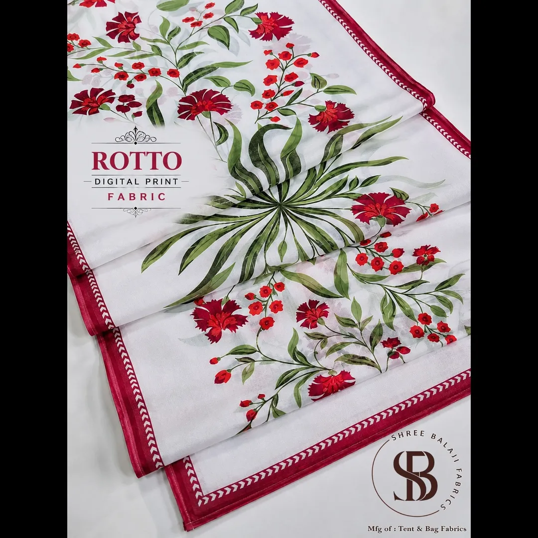 Rotto Digital Print Tent Fabric manufacturer - Surat
