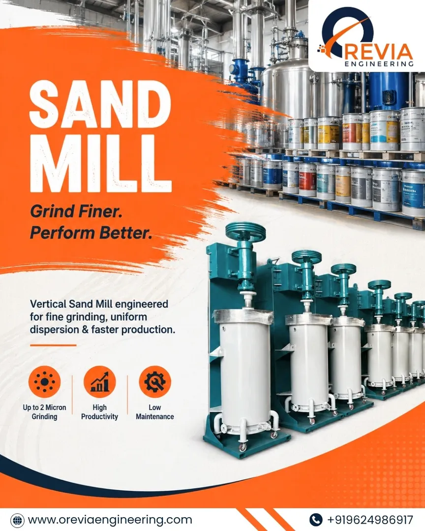 Sand Mill for Efficient Wet Grinding
