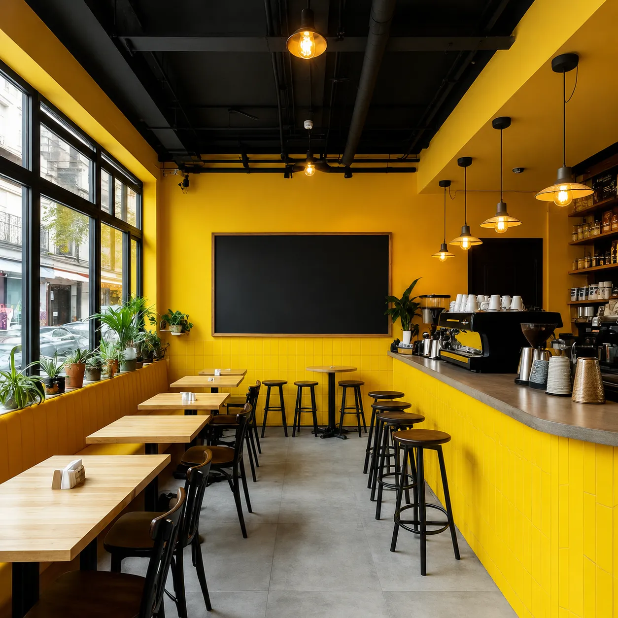 Modern Cafe Interior Design