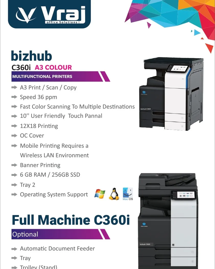 Konica Minolta bizhub 306i service in Rajkot