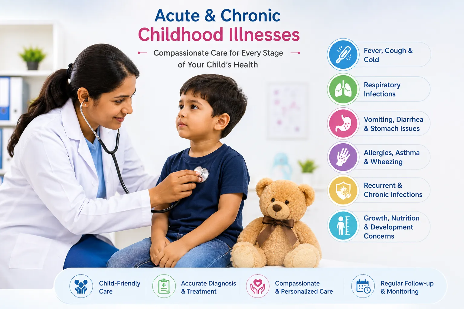 Acute and โChronic โChildhood illnessโs Clinic in Baner, Balewadi, Pune |
