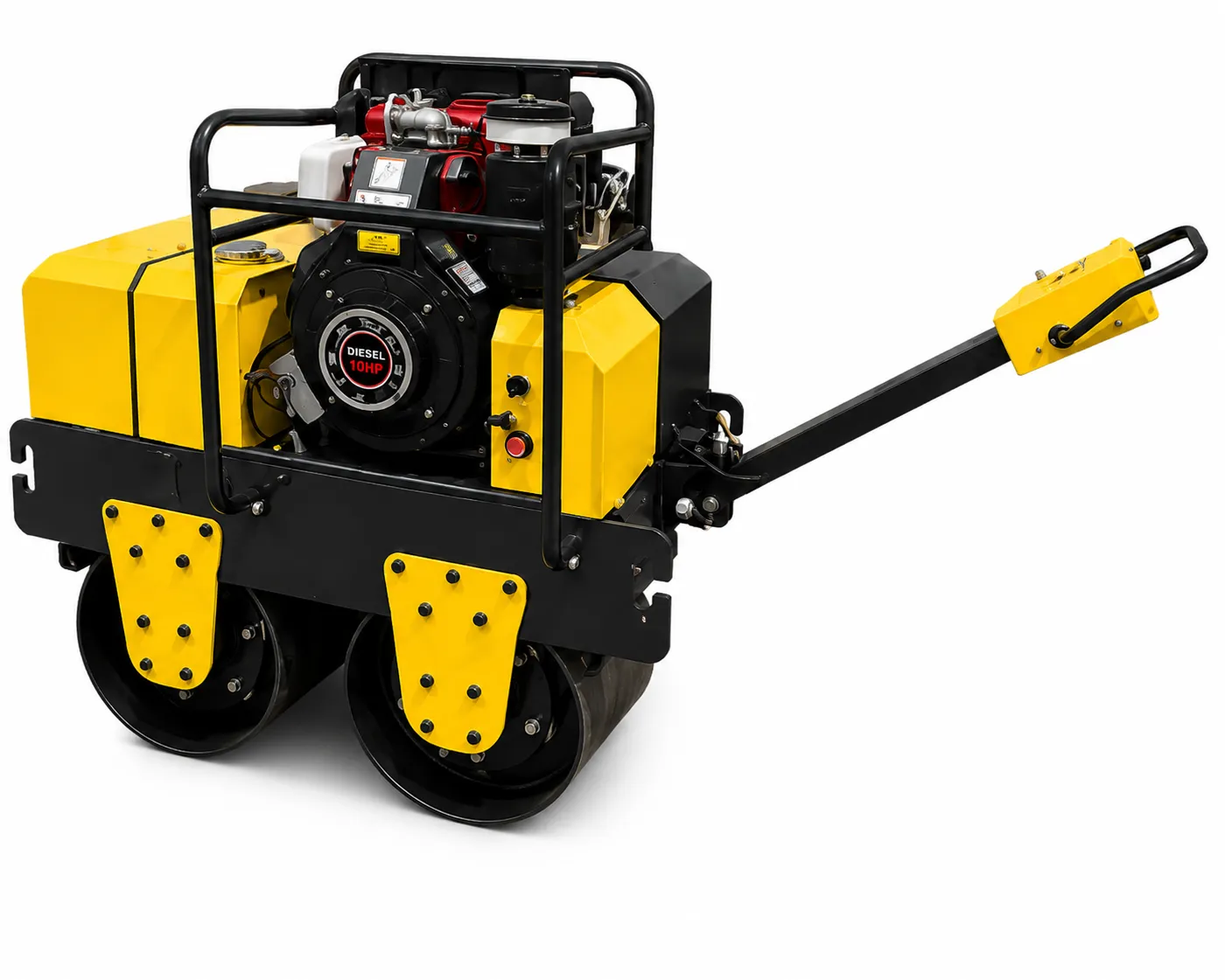 Walk Behind Vibratory Roller – SVR650 | 10 HP Greaves Diesel Engine | S.M. Equipment
