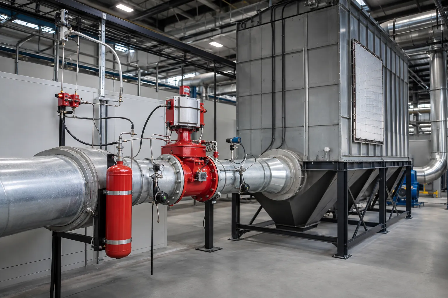 Choosing an Explosion Isolation Protection System for Modern Manufacturing Plants