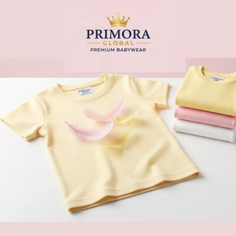 Feather-Touch Comfort: Why Primora Global is the Leading Choice for Premium Kid's T-Shirts
