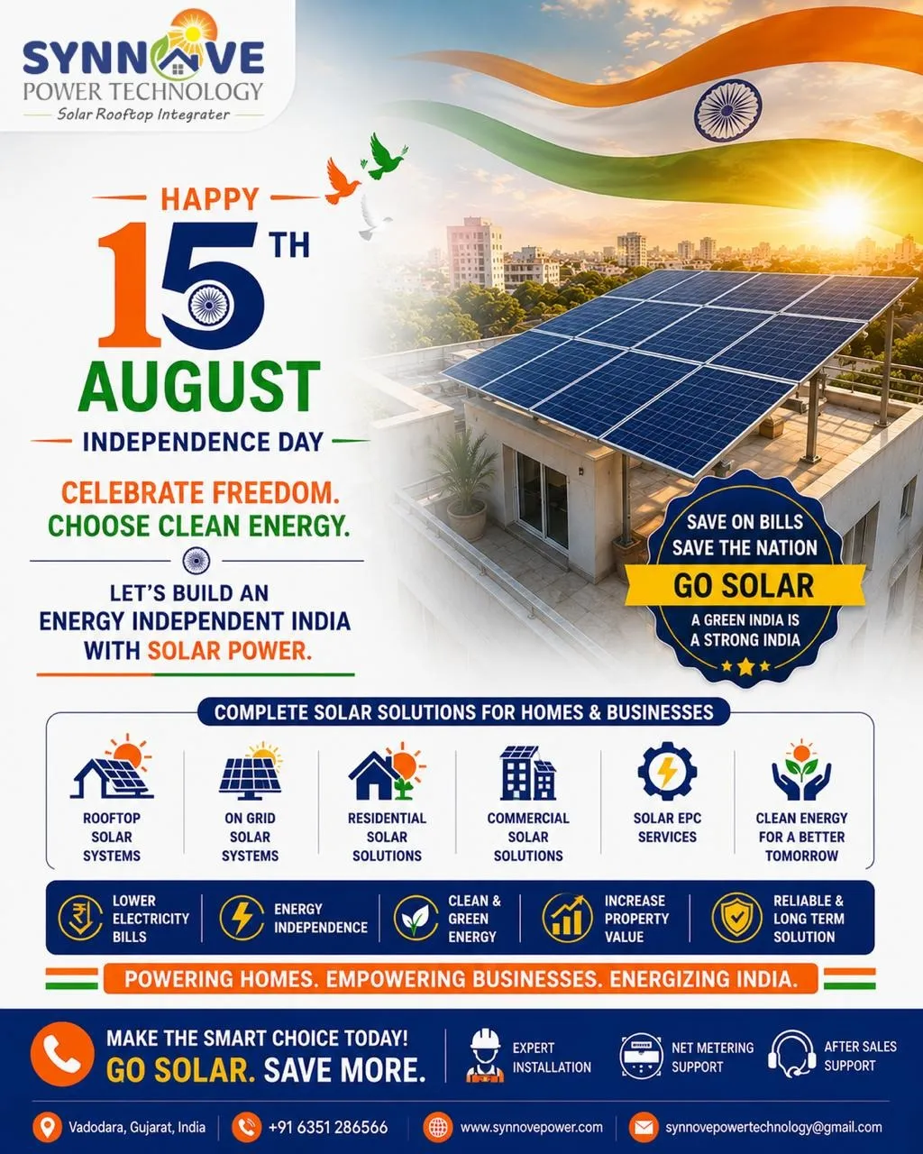 Powering a Self-Reliant India with Solar Energy