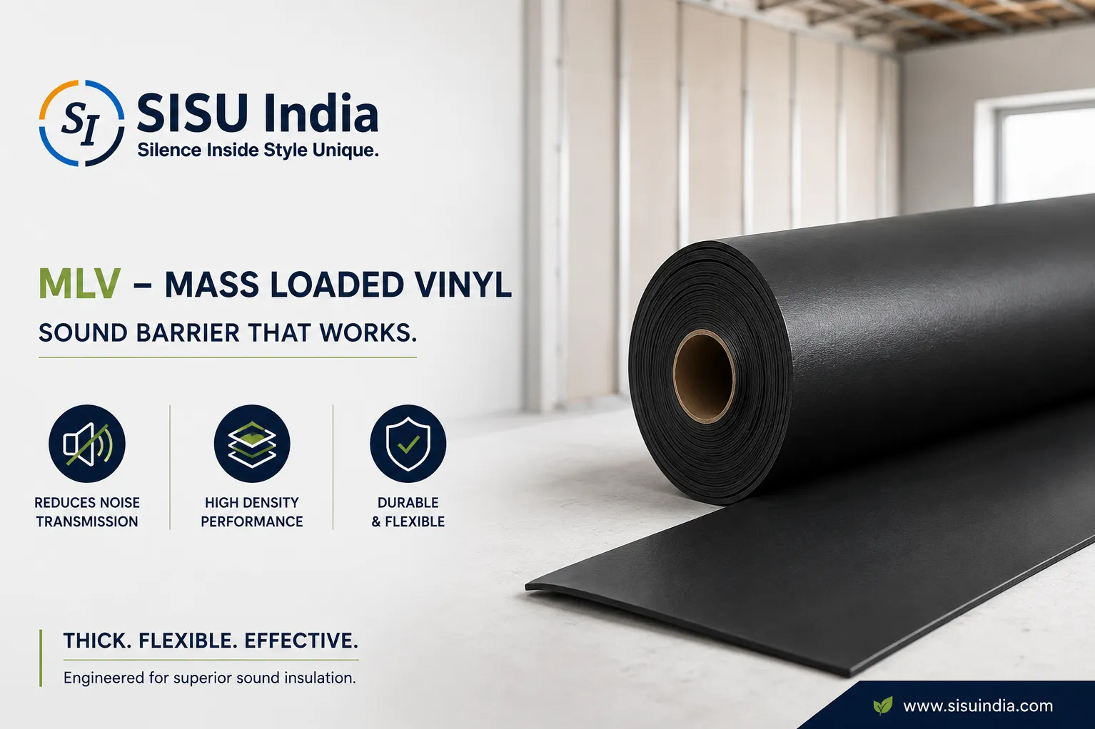 Mass Loaded Vinyl manufacturer in India