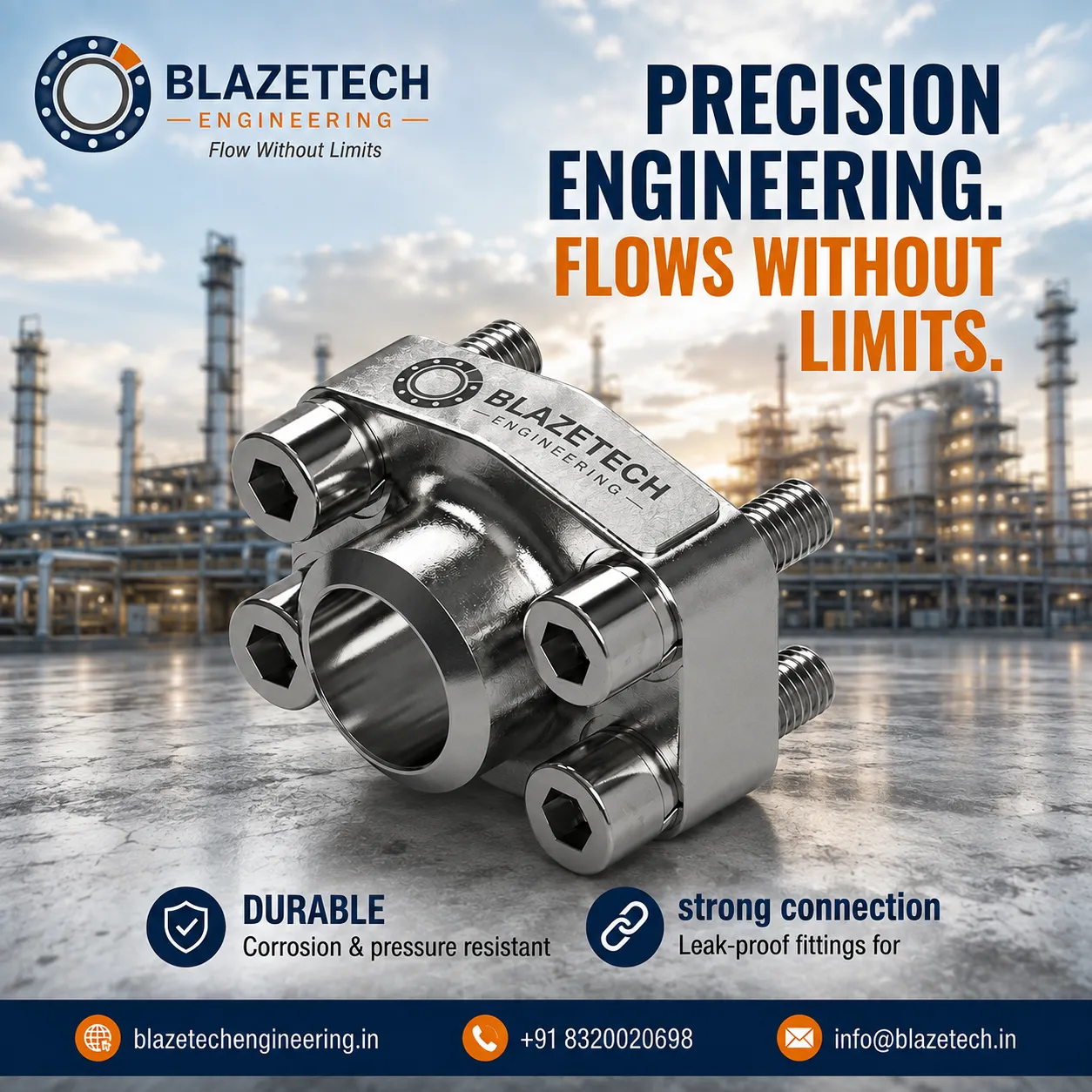 SAE Flange Manufacturer in Gujarat.