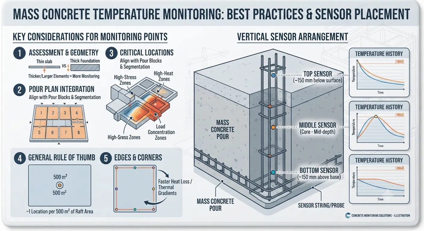 How to Avoid Cracks in a Mass Concrete Raft