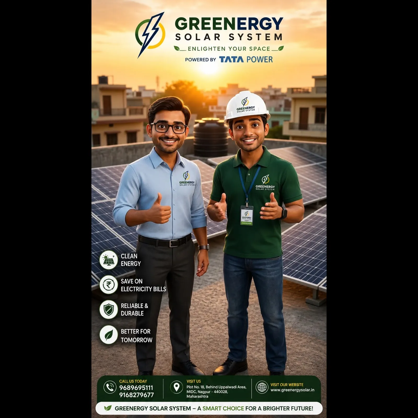 Sirf Solar System Nahi, Ek Bharose Ka Rishta! ☀️💚
Greenergy Solar System ke liye har customer sirf...