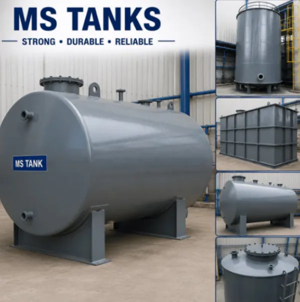 Selecting an MS Tank Manufacturer in Bangalore for Long-Term Industrial Reliability