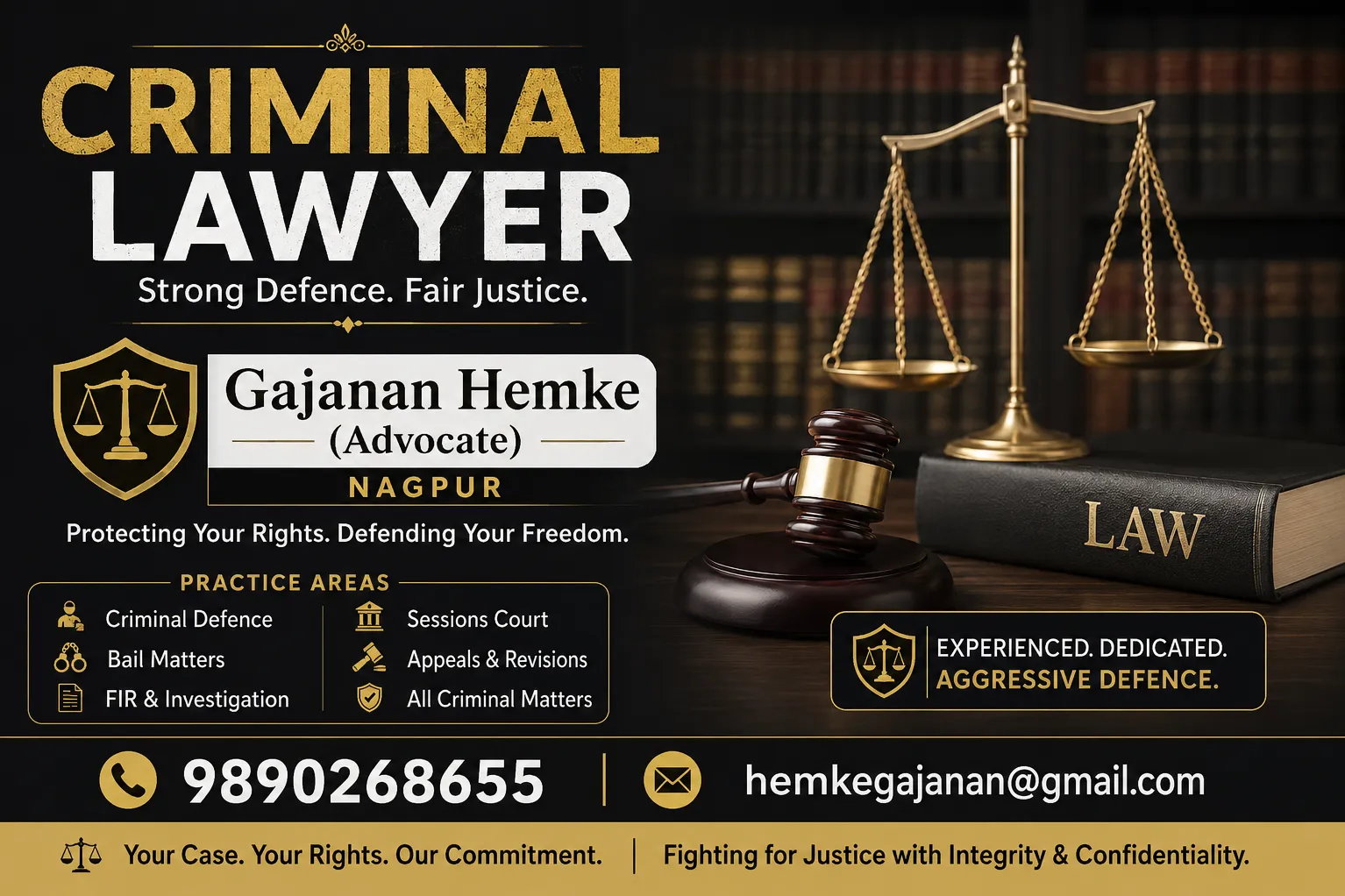 Criminal Lawyer in Nagpur – Gajanan Hemke (Advocate)
