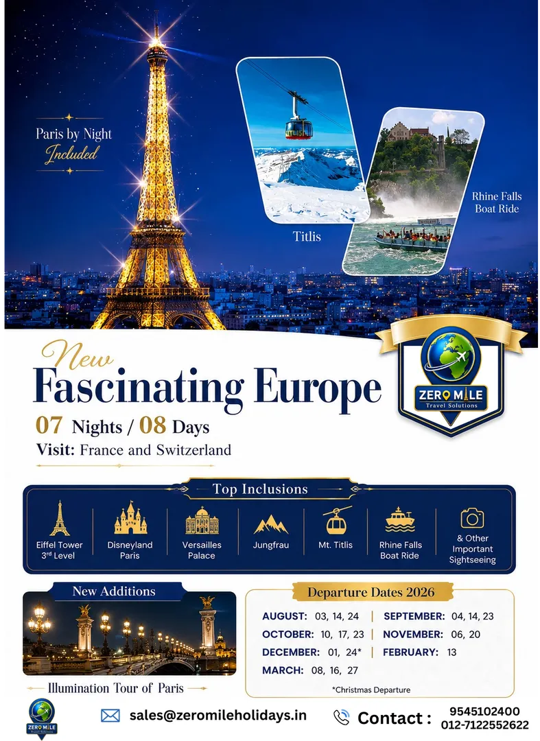 A Tale of Two Icons: Parisian Nights & Swiss Alpine Wonders ✨