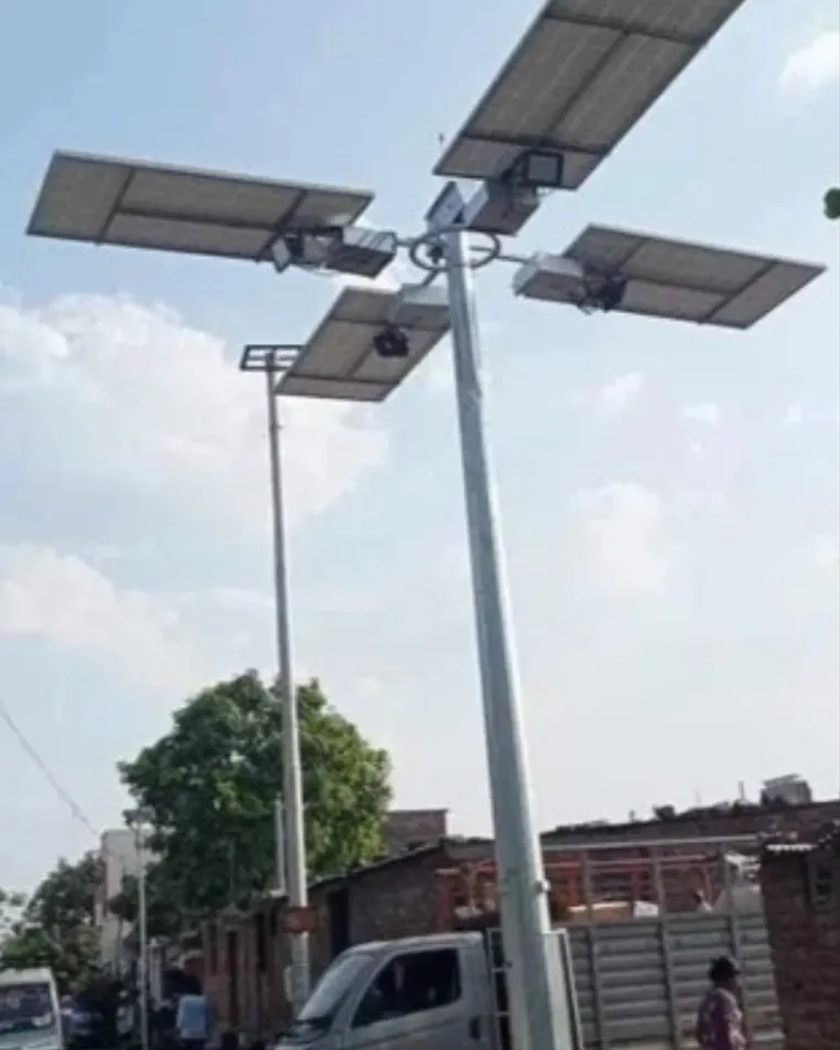 9 Meter Solar High Mast Lighting System in nagpur
