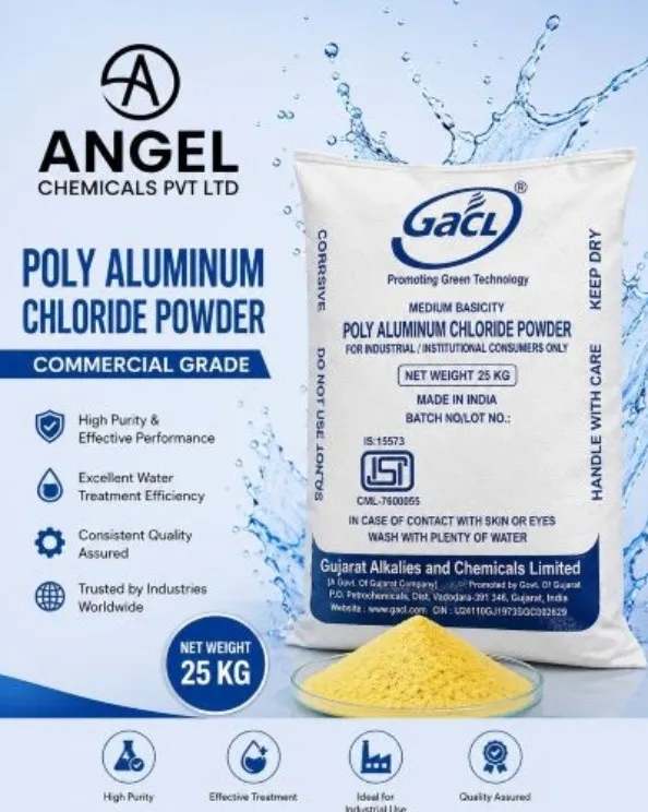 Poly Aluminium Chloride Powder Supplier in Vadodara, Gujarat & India