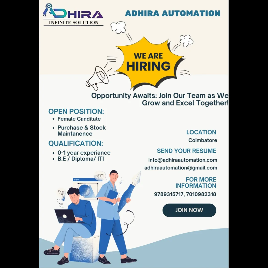 WE ARE HIRING
