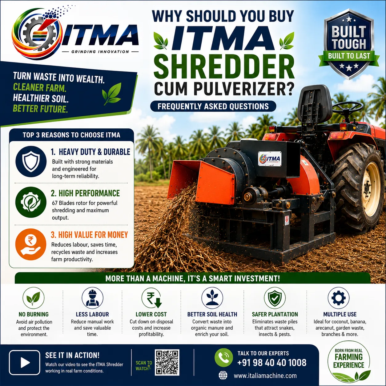 Why Should You Buy the ITMA Shredder Cum Pulverizer?