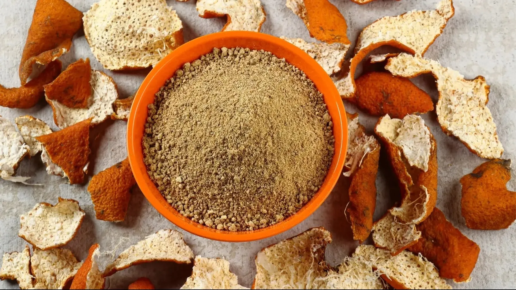 Premium Orange Peel Powder Exporter from India | Bulk B2B Supplier