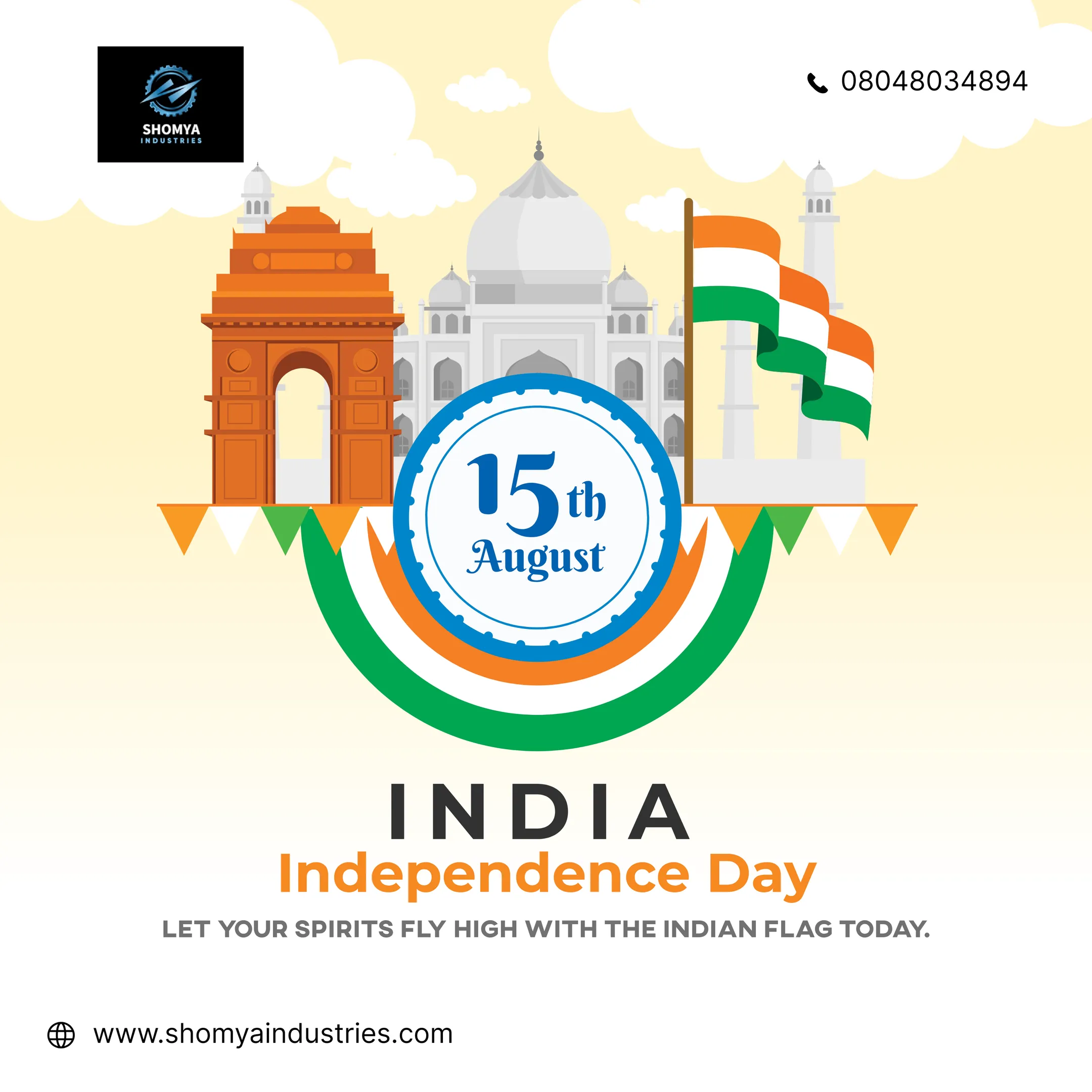 ๐ฎ๐ณ Freedom is our pride. Unity is our strength. Progress is our responsibility. This Independence...