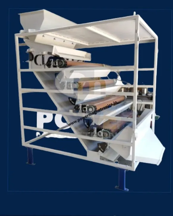 Magnetic Roller Separator for Feldspar Processing