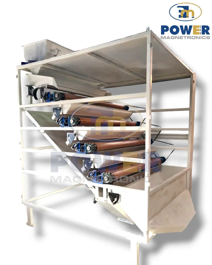 Automatic Magnetic Roller Separator