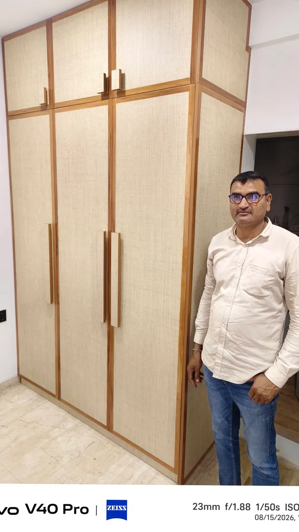 New 3 Door Wardrobe Installed in Rohan Mithila 3, Viman Nagar
