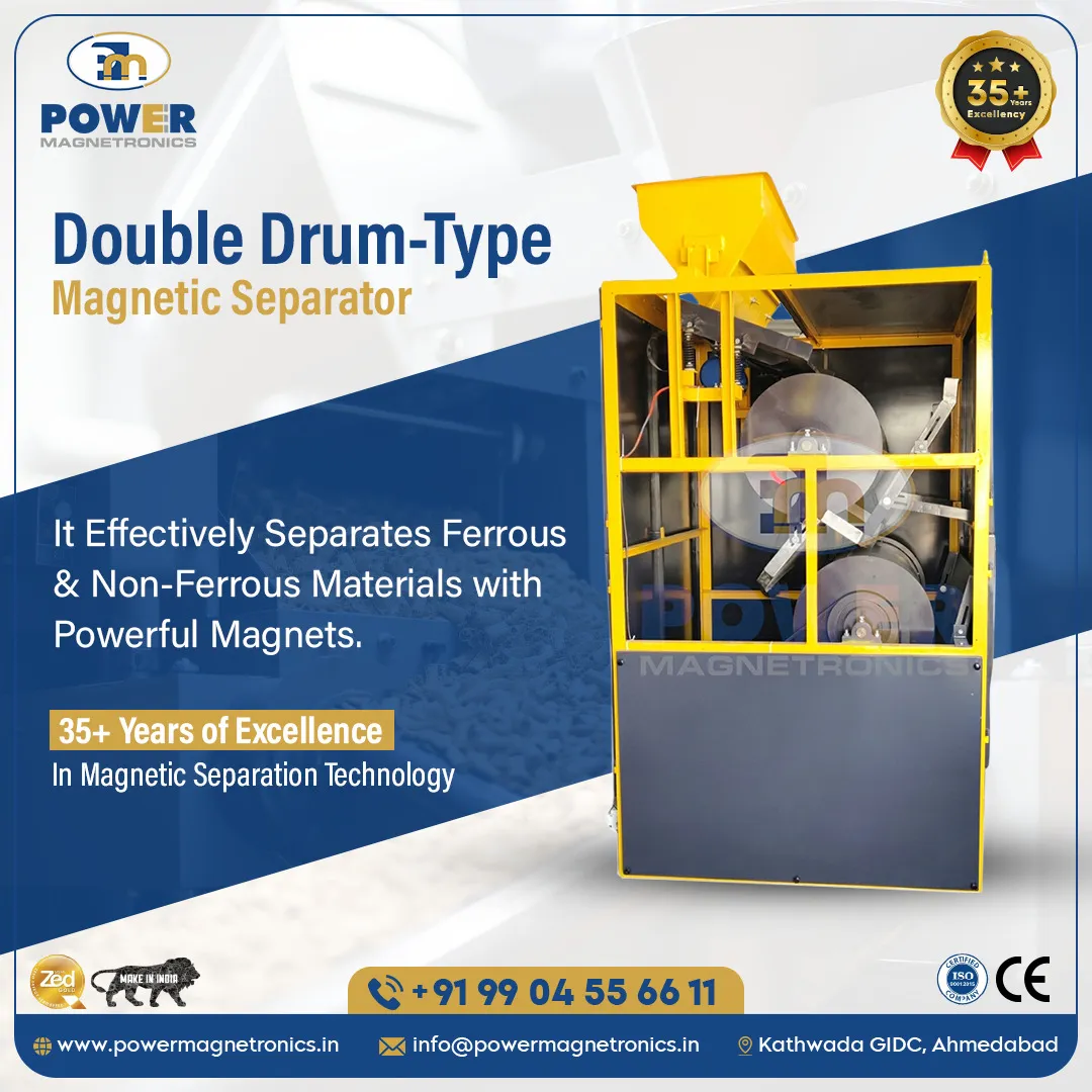 Permanent Magnetic Drum Separator