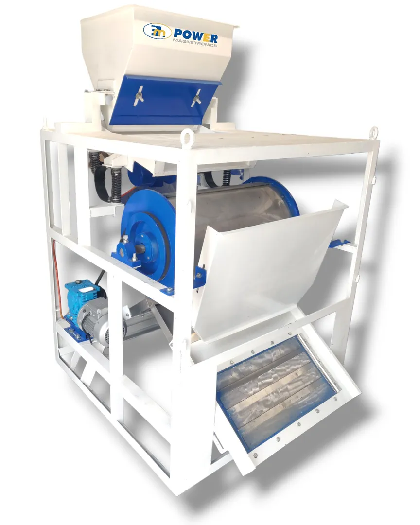 drum separator for mineral processing