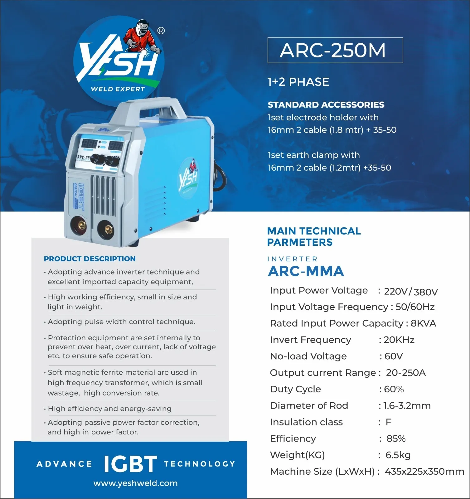 250AMP WELDING MACHINE BEST RATE IN VADODARA