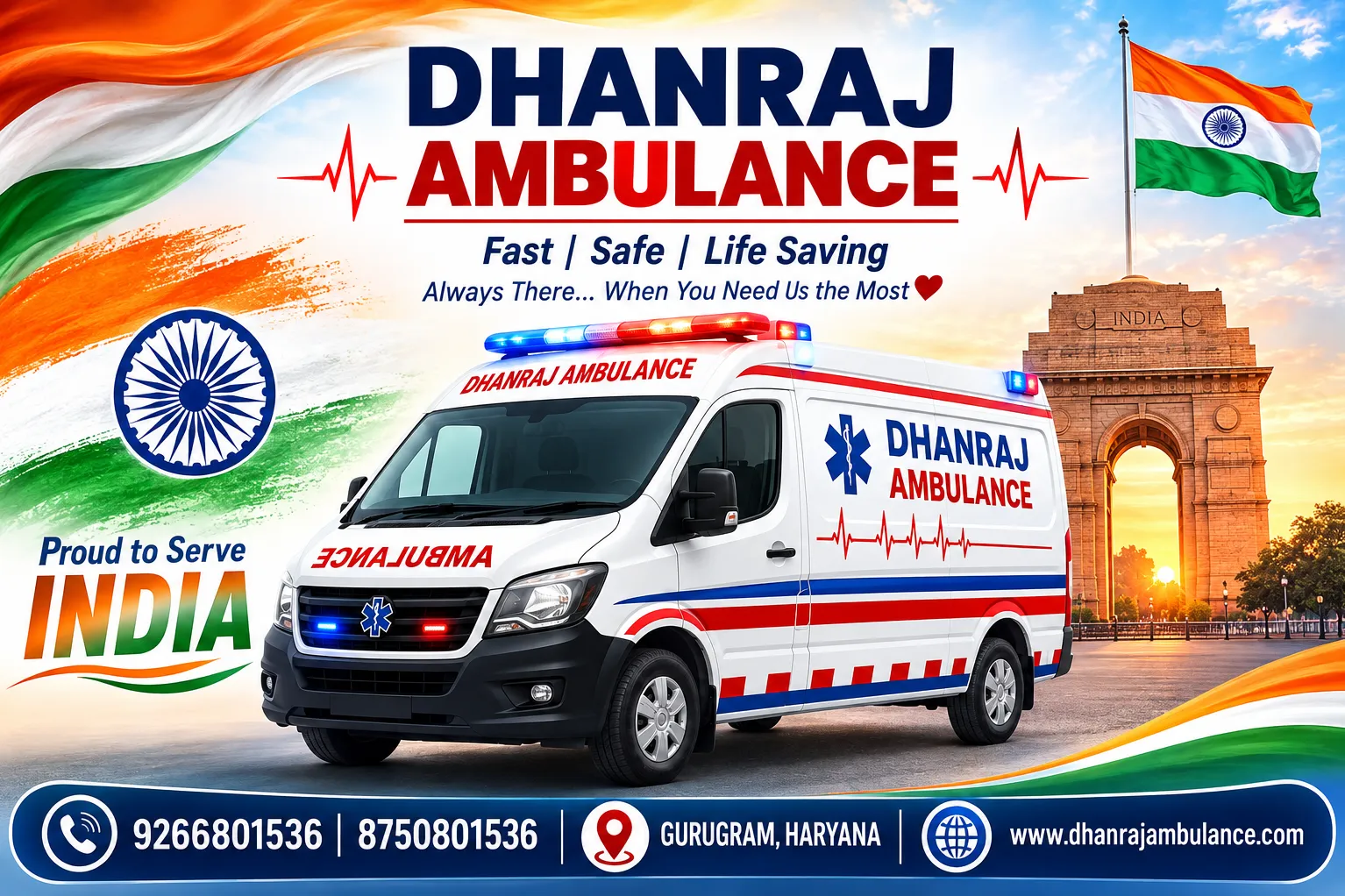Old Gurugram Sectors 27 and 28 Ambulance Services: Round-the-clock Emergency Medical Transport