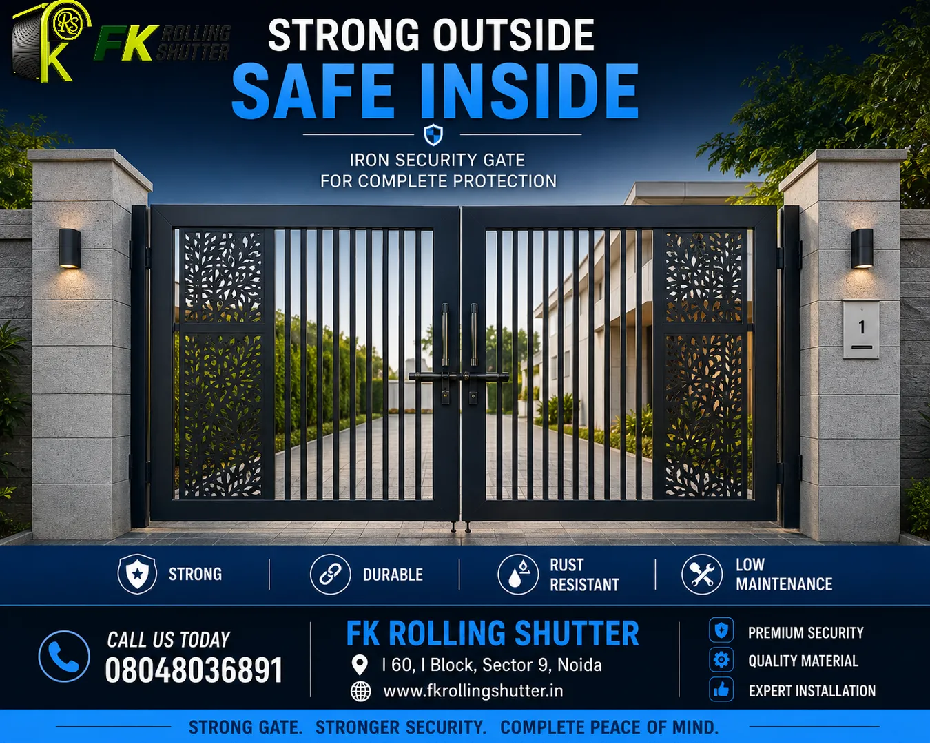 Security Gate Manufacturer In Noida